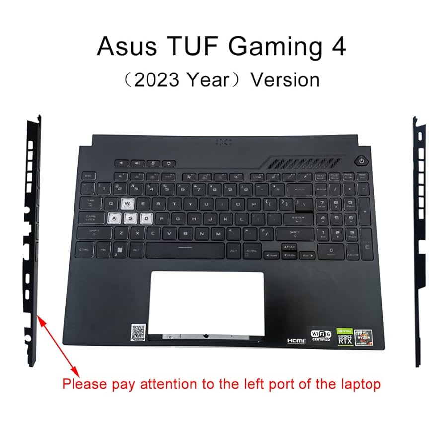 ASUS - taka Amazon.com: Laptop Keyboard for ASUS TUF Gaming F17 FX707VI